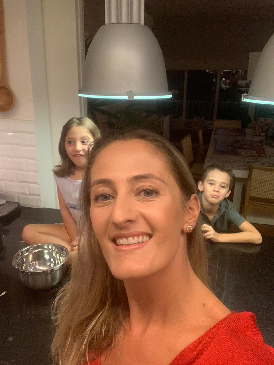 Receita para fazer com os filhos. Manu e filhos