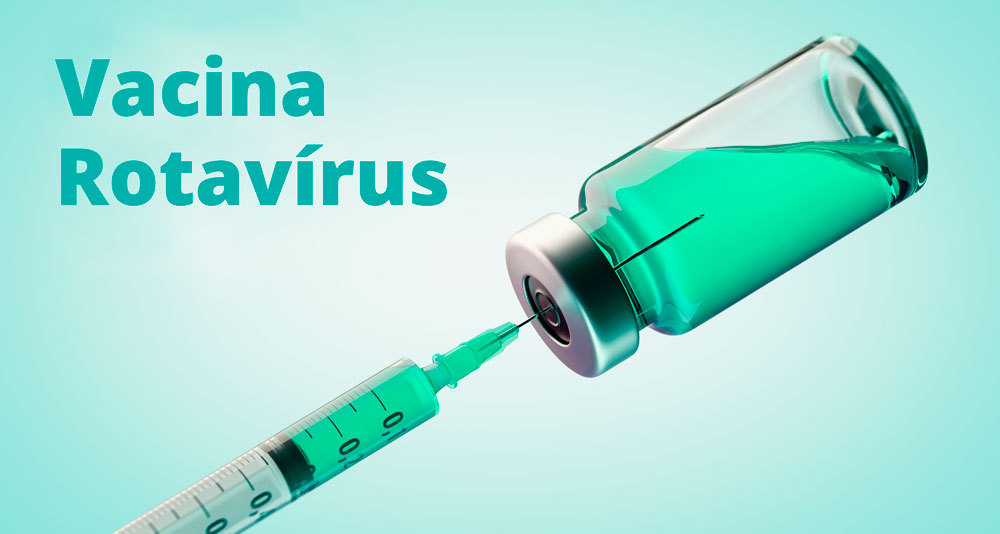 ilustração de uma seringa de vacina rotavírus