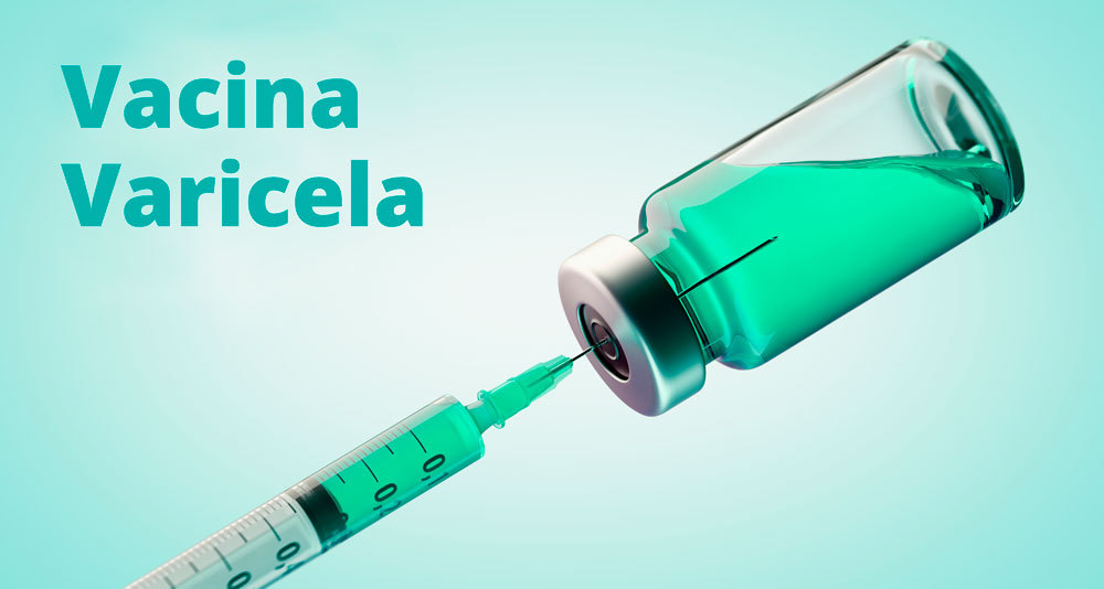 ilustração de uma seringa de vacina varicela